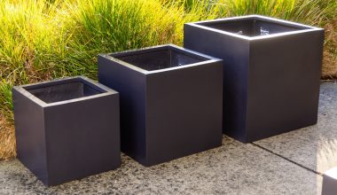 Polystone Lightweight Planter Boxes  – Square